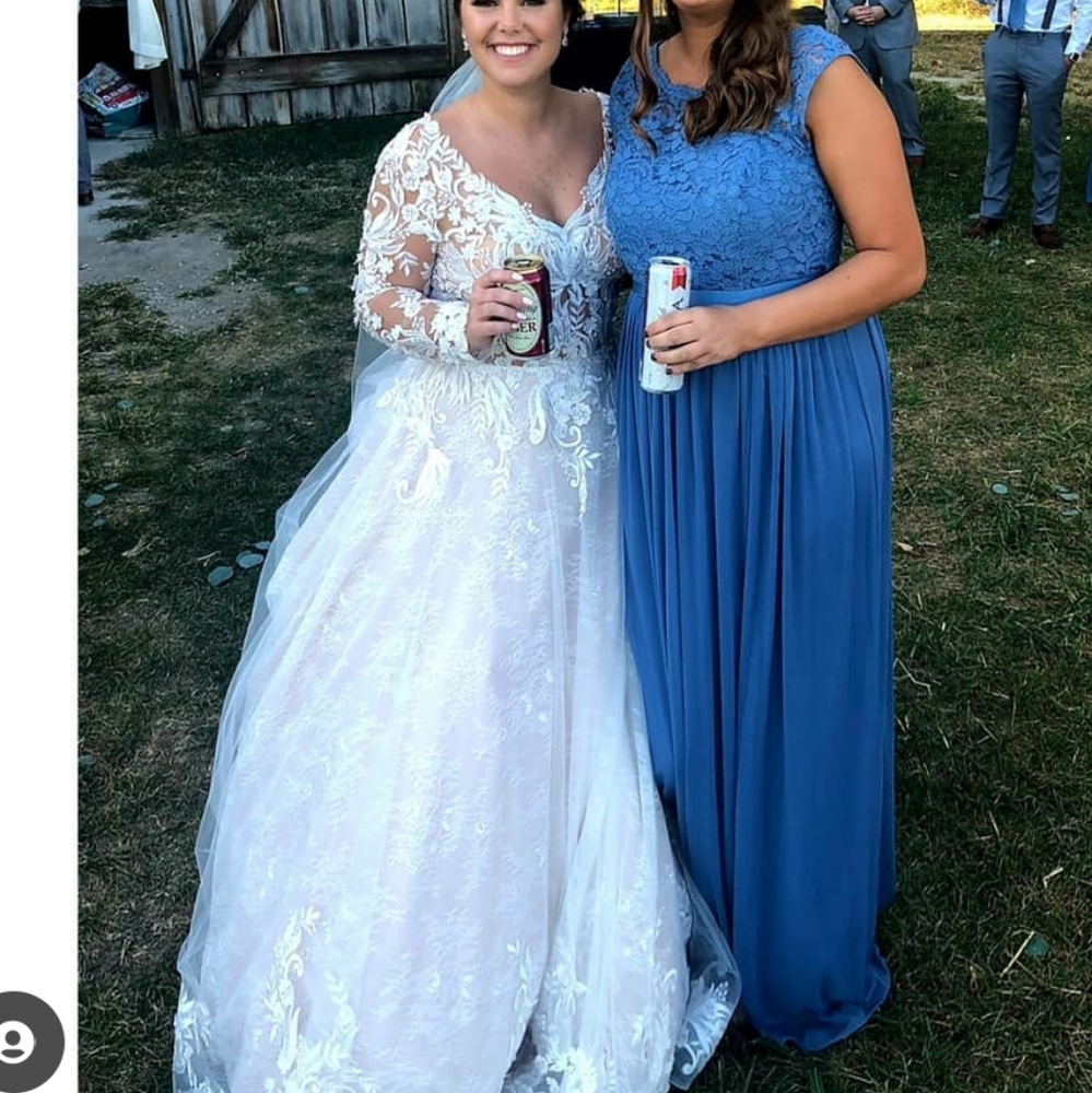 David's Bridal Bridesmaid Dress